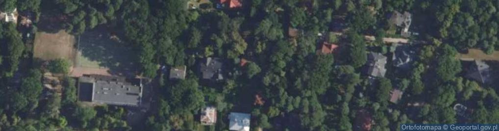 Zdjęcie satelitarne Literacka ul.