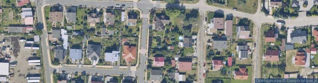 Zdjęcie satelitarne Liliowa ul.