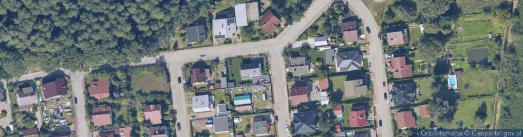 Zdjęcie satelitarne Liliowa ul.