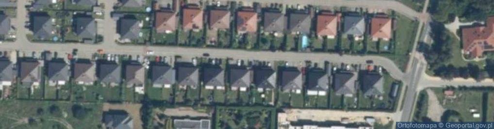 Zdjęcie satelitarne Liliowa ul.