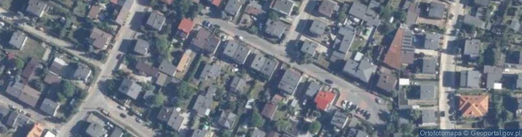 Zdjęcie satelitarne Liściasta ul.