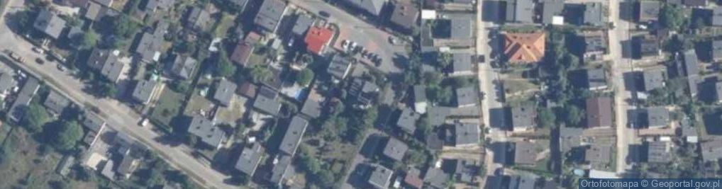 Zdjęcie satelitarne Liściasta ul.