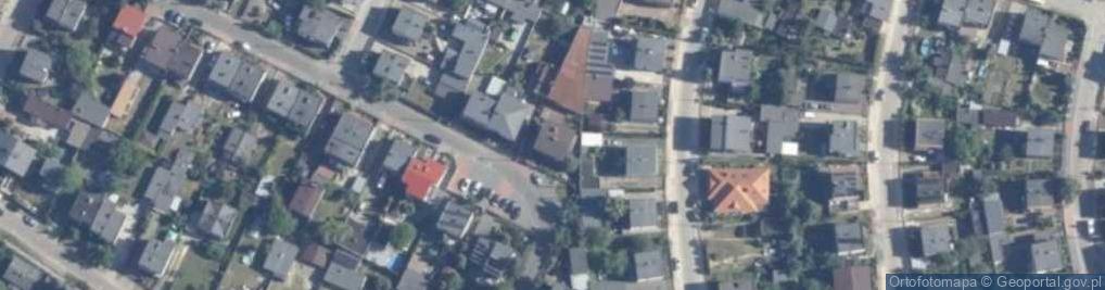 Zdjęcie satelitarne Liściasta ul.