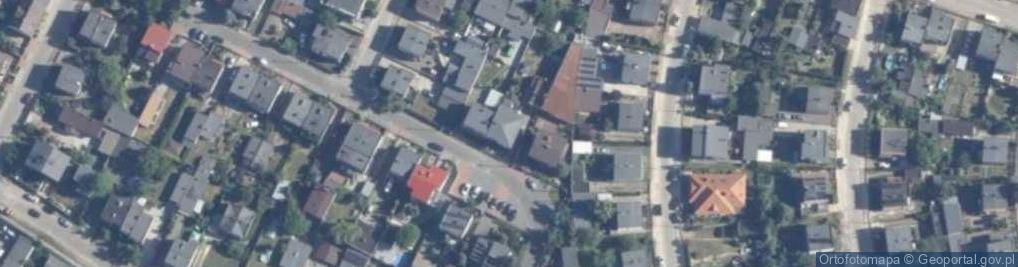 Zdjęcie satelitarne Liściasta ul.