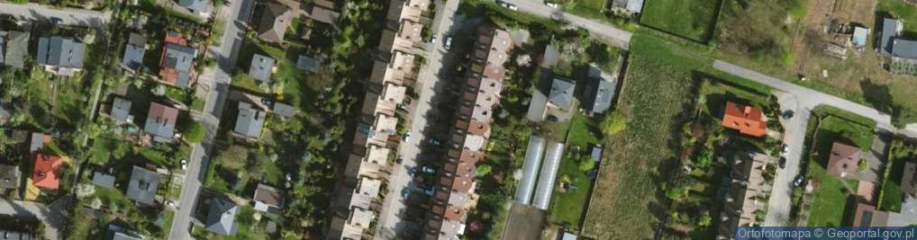 Zdjęcie satelitarne Liściasta ul.