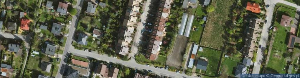 Zdjęcie satelitarne Liściasta ul.