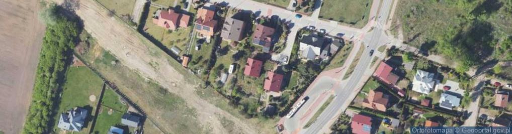 Zdjęcie satelitarne Liściasta ul.