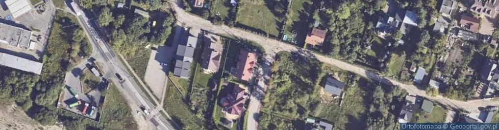 Zdjęcie satelitarne Lisieckiego-Dziadka Kazimierza ul.