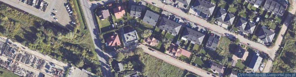 Zdjęcie satelitarne Liliowa ul.