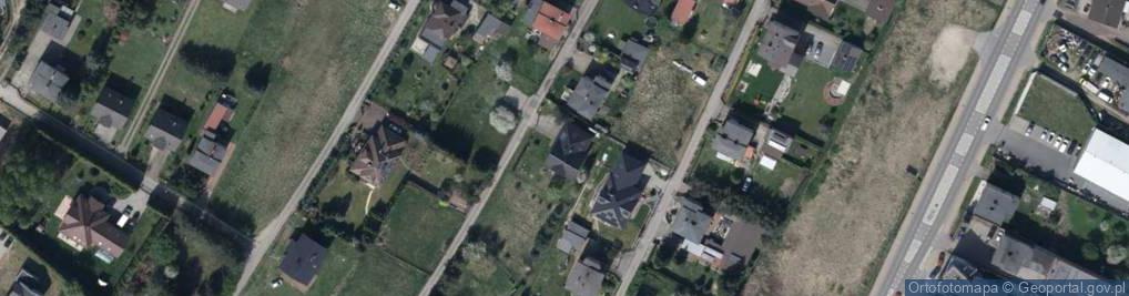 Zdjęcie satelitarne Liściasta ul.