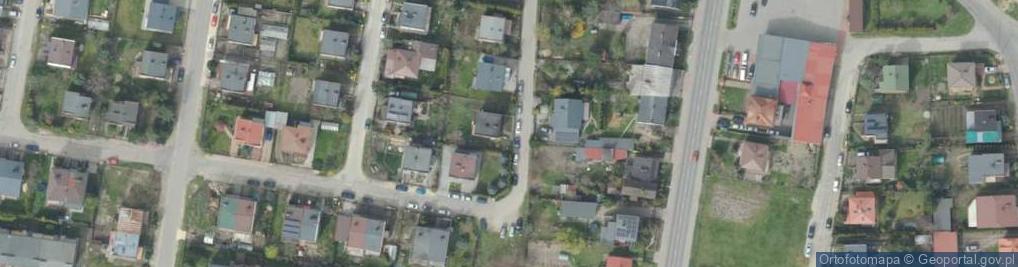 Zdjęcie satelitarne Liliowa ul.