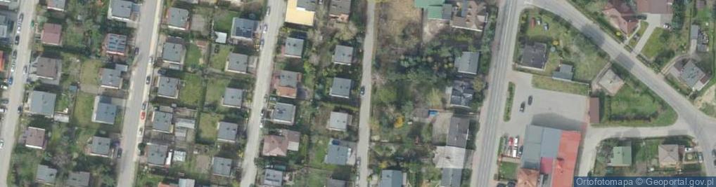 Zdjęcie satelitarne Liliowa ul.
