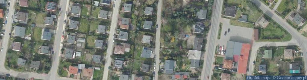 Zdjęcie satelitarne Liliowa ul.