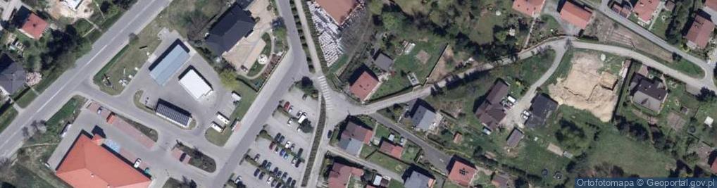 Zdjęcie satelitarne Ligonia, ks. ul.