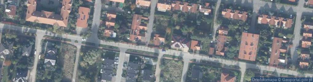 Zdjęcie satelitarne Liliowa ul.