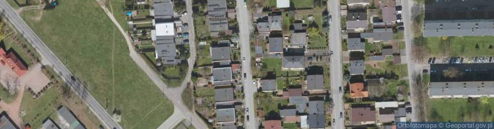 Zdjęcie satelitarne Literacka ul.