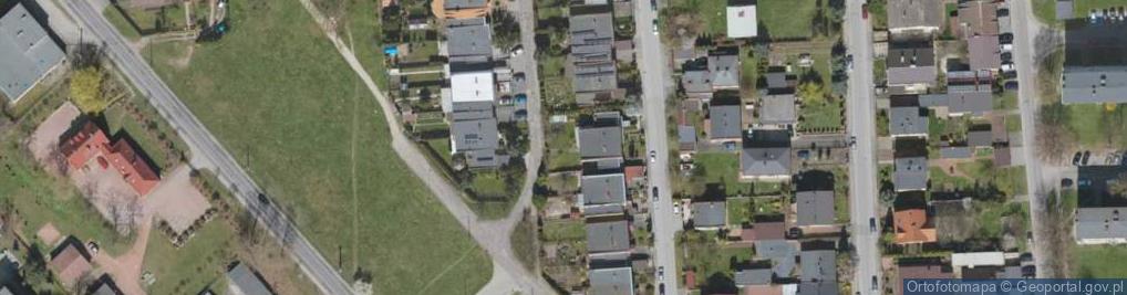 Zdjęcie satelitarne Literacka ul.