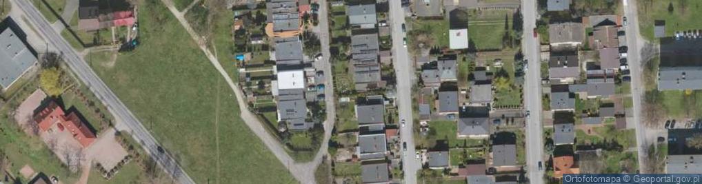 Zdjęcie satelitarne Literacka ul.