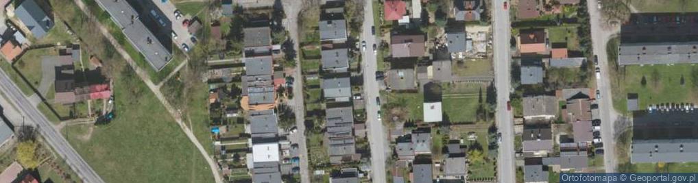 Zdjęcie satelitarne Literacka ul.
