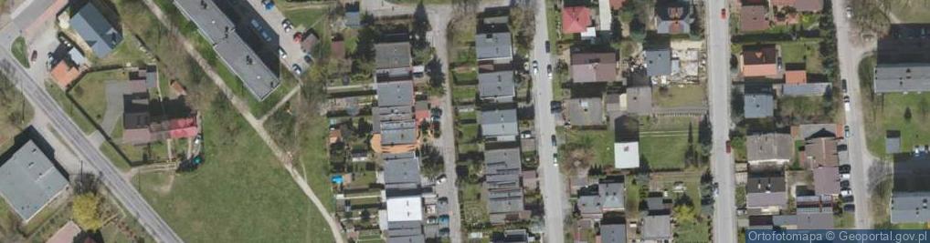 Zdjęcie satelitarne Literacka ul.