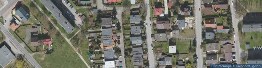 Zdjęcie satelitarne Literacka ul.