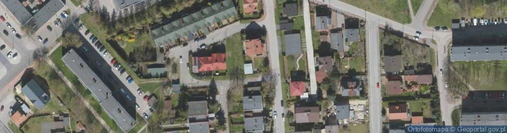 Zdjęcie satelitarne Literacka ul.