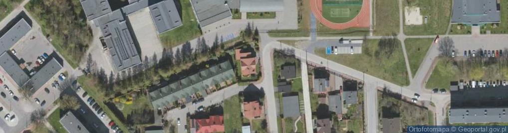 Zdjęcie satelitarne Literacka ul.