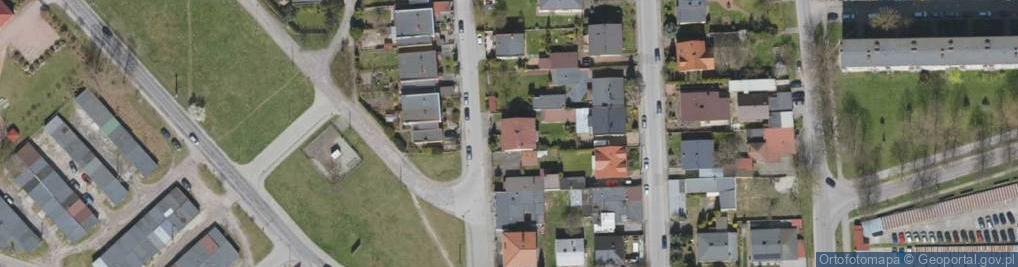 Zdjęcie satelitarne Literacka ul.