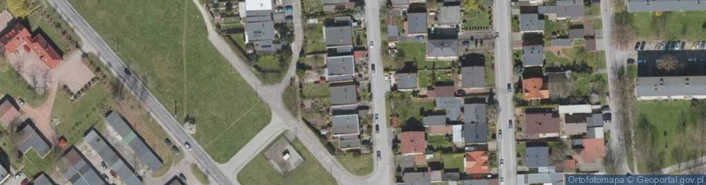 Zdjęcie satelitarne Literacka ul.