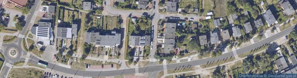 Zdjęcie satelitarne Licealna ul.