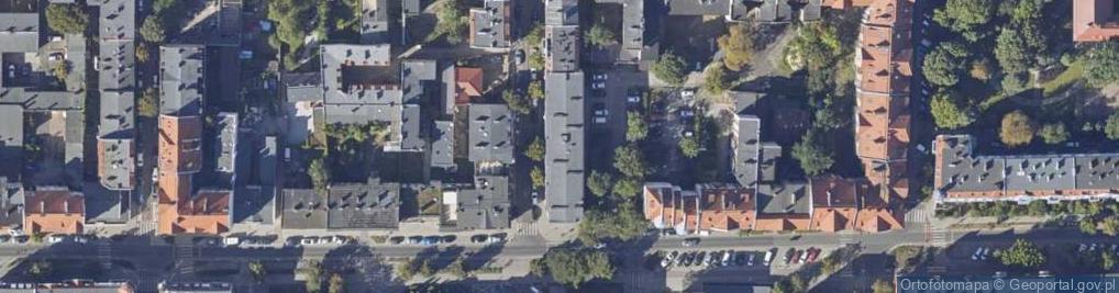 Zdjęcie satelitarne Lindego Samuela Bogumiła ul.