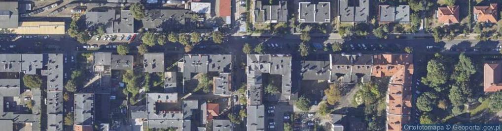 Zdjęcie satelitarne Lindego Samuela Bogumiła ul.