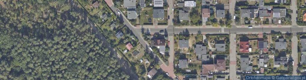 Zdjęcie satelitarne Lisia ul.