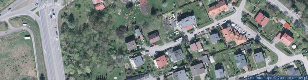 Zdjęcie satelitarne Lipowczana Pawła ul.