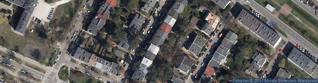 Zdjęcie satelitarne Lisowska ul.