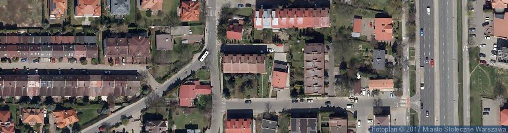Zdjęcie satelitarne Litworowa ul.