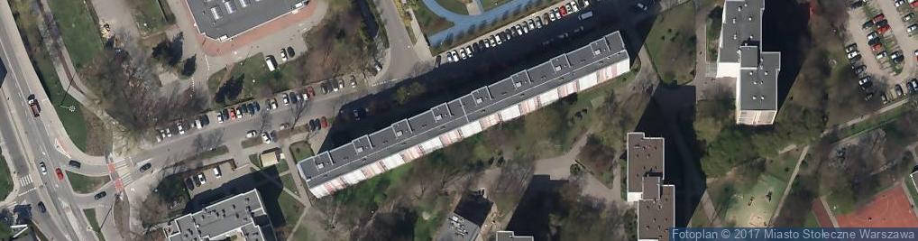 Zdjęcie satelitarne Lizbońska ul.