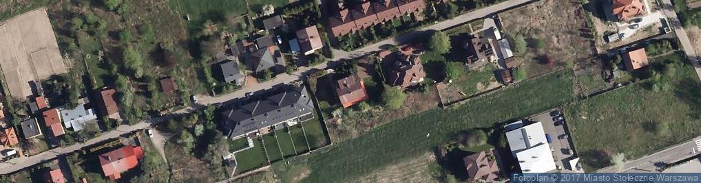 Zdjęcie satelitarne Ligustrowa ul.