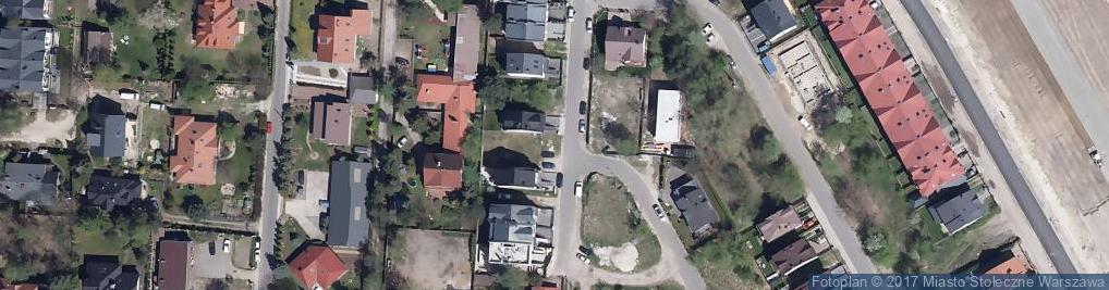 Zdjęcie satelitarne Liryczna ul.