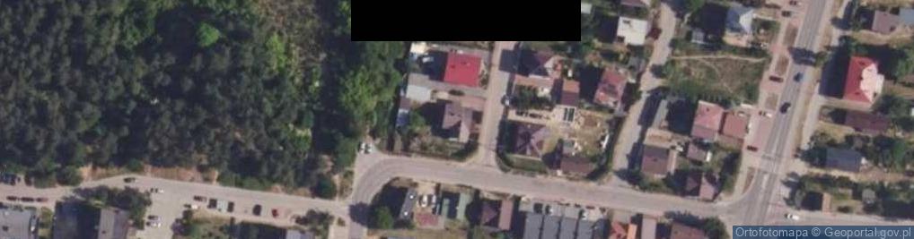 Zdjęcie satelitarne Lisia ul.