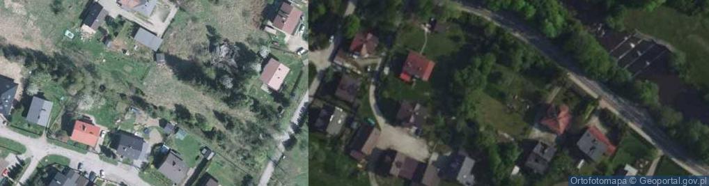 Zdjęcie satelitarne Liściasta ul.