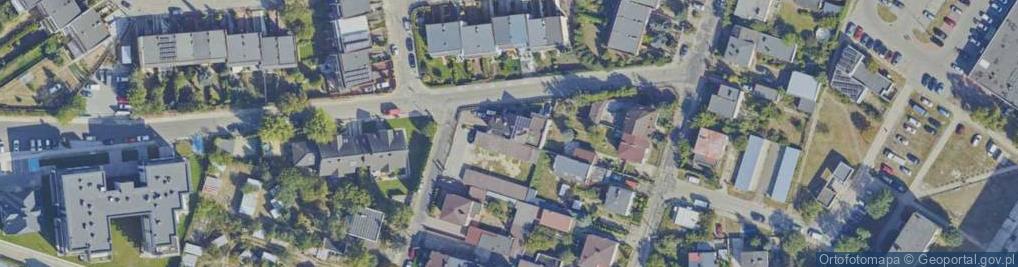Zdjęcie satelitarne Lisia ul.
