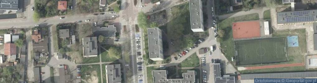 Zdjęcie satelitarne Lipińska ul.