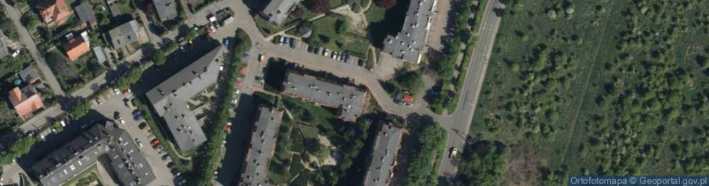 Zdjęcie satelitarne Lipska ul.