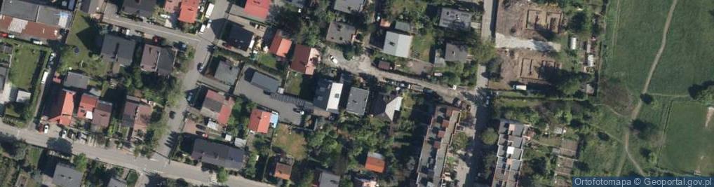 Zdjęcie satelitarne Liońska ul.