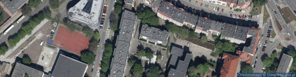 Zdjęcie satelitarne Litomska ul.