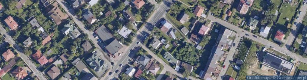 Zdjęcie satelitarne Lipska ul.