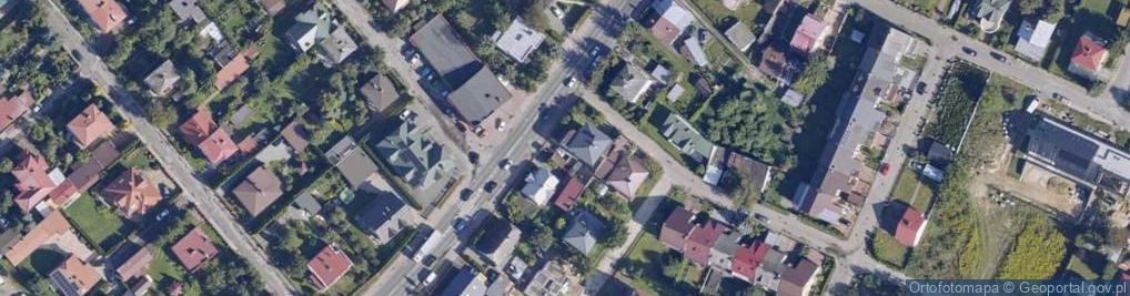 Zdjęcie satelitarne Lipska ul.