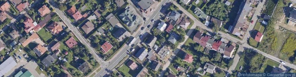 Zdjęcie satelitarne Lipska ul.