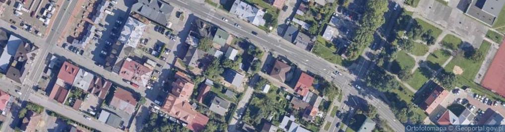 Zdjęcie satelitarne Listopadowa ul.